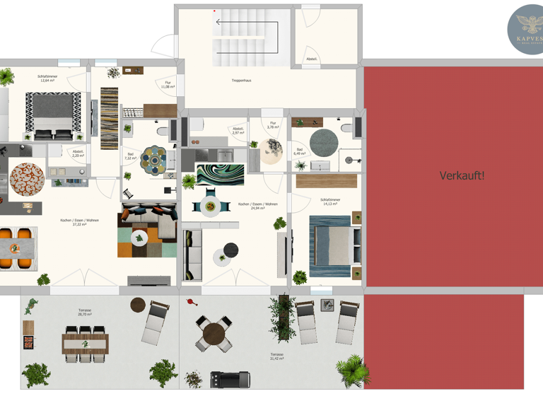 Wohnung zum Kauf 219.000 € 2 Zimmer 57 m² Neukirchen Neuburg am Inn 94127