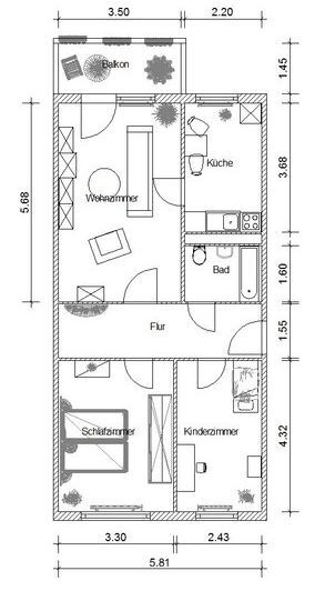 Wohnung zur Miete 425 € 3 Zimmer 69,3 m²<br/>Wohnfläche 4.<br/>Geschoss 15.02.2025<br/>Verfügbarkeit Ludwigsburger Str. 22 Grünau - Mitte Leipzig 04209