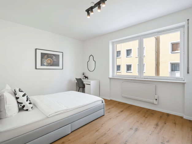 Wohnung zur Miete 470 € 1 Zimmer 10,3 m² 1. Geschoss Breitscheidstraße 68 Galgenhof Weiterer Innenstadtgürtel Süd 90459