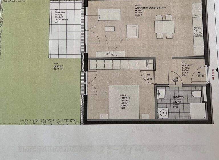 Wohnung zur Miete 804 € 2 Zimmer 50,8 m² EG frei ab 01.04.2026 Jenbach 6200