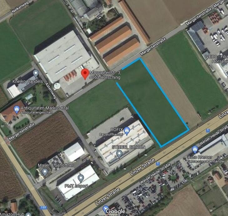 Lagerhalle zur Miete 9.515 € 3.000 m²<br/>Lagerfläche Hörsching 4063