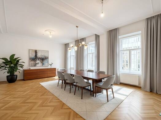 Wohnung zur Miete 3.216 € 5 Zimmer 186 m² 2. Geschoss frei ab sofort Wien 1010
