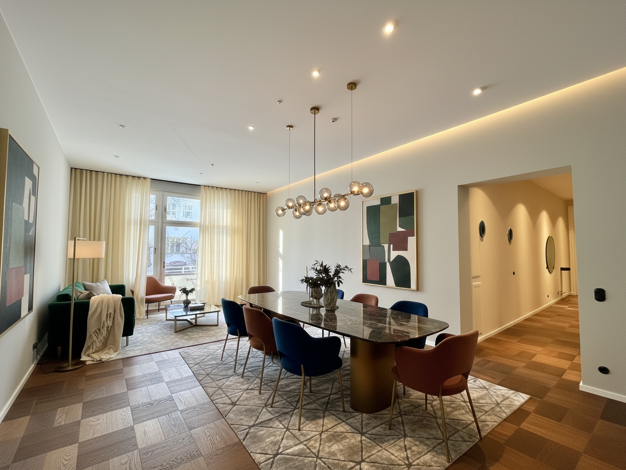 Wohnung zum Kauf 1.750.000 € 4 Zimmer 181,9 m² 1. Geschoss frei ab sofort Leibnizstraße 43 Charlottenburg Berlin 10629