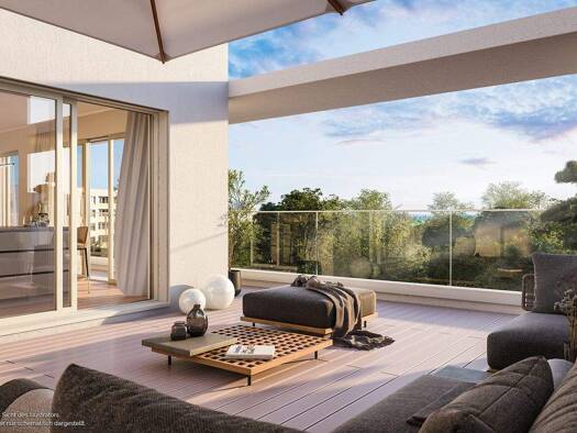 Wohnung zum Kauf - Neubau provisionsfrei 1.139.000 € 3 Zimmer 98,1 m² 4. Geschoss Franz-Heubl-Straße 1 Ramersdorf-Perlach München 81735