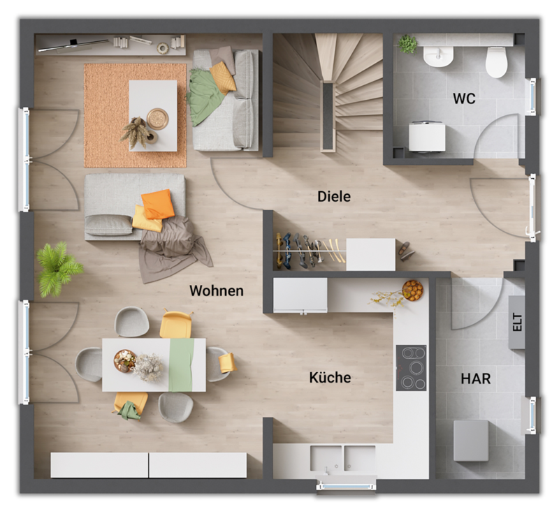 Einfamilienhaus zum Kauf provisionsfrei 286.450 € 4 Zimmer 100 m²<br/>Wohnfläche 791 m²<br/>Grundstück Stadt Friedland Friedland 15848