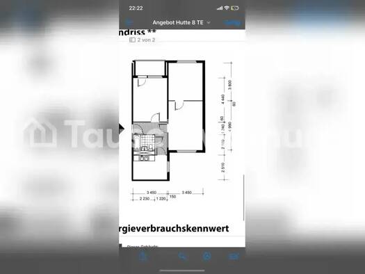 Wohnung zur Miete Tauschwohnung 435 € 3 Zimmer 64 m² 4. Geschoss Altstadt Erfurt 99084