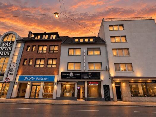 Wohnung zur Miete 650 € 2 Zimmer 60 m² 3. Geschoss Stadtmitte Krefeld 47799