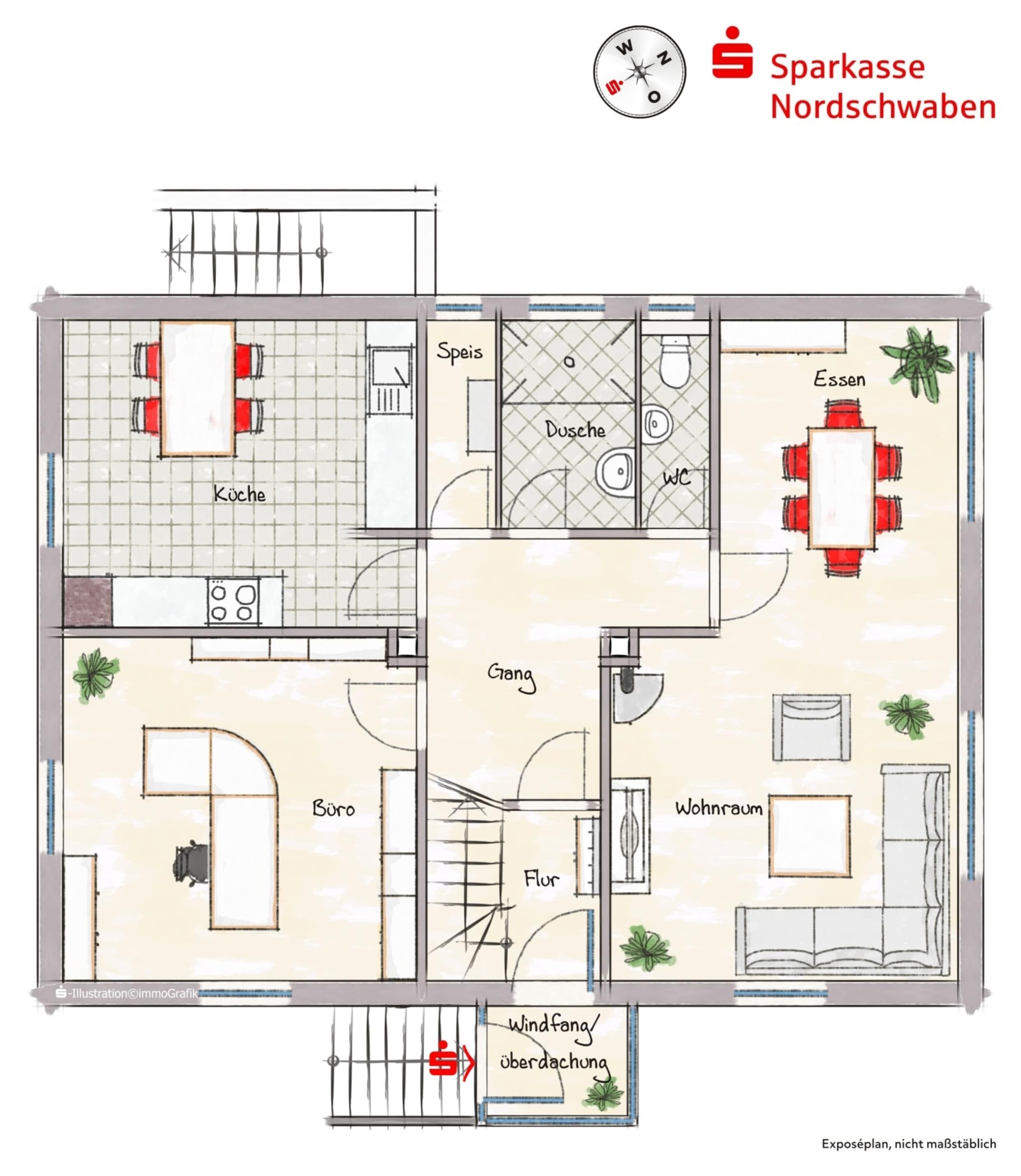 Einfamilienhaus zum Kauf 277.000 € 5,5 Zimmer 138 m²<br/>Wohnfläche 348 m²<br/>Grundstück Dillingen Dillingen 89407