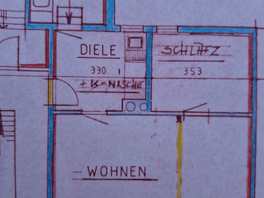 Wohnung zur Miete 300 € 2 Zimmer 60 m² Geschoss 1/2 frei ab sofort Klettenberg Hohenstein 99755