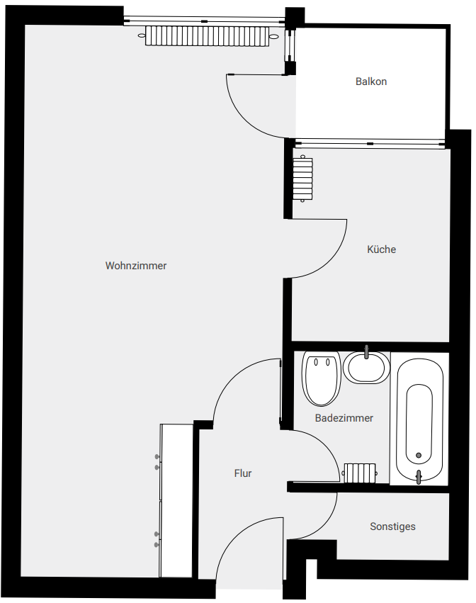 Wohnung zur Miete 448 € 1 Zimmer 35 m²<br/>Wohnfläche 5.<br/>Geschoss 14.02.2025<br/>Verfügbarkeit Bessemerstr. 51 Schafhof Nürnberg 90411