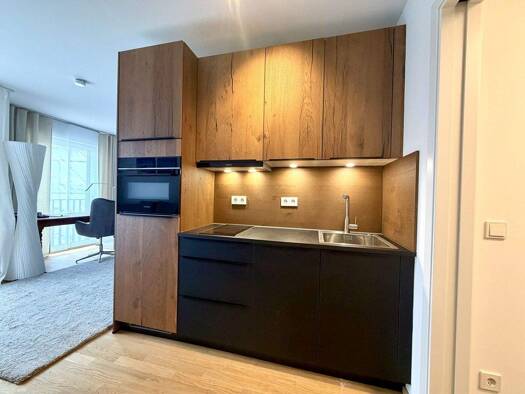 Studio zur Miete 1.400 € 1 Zimmer 34,8 m² 4. Geschoss frei ab sofort Arnulfstrasse 150 Neuhausen-Nymphenburg München- Neuhausen 80634