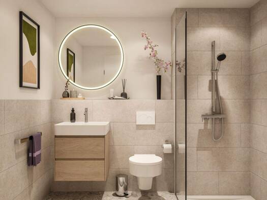 Wohnung zum Kauf - Erstbezug provisionsfrei 769.900 € 3 Zimmer 86,3 m² 1. Geschoss Landsberg Landsberg am Lech 86899