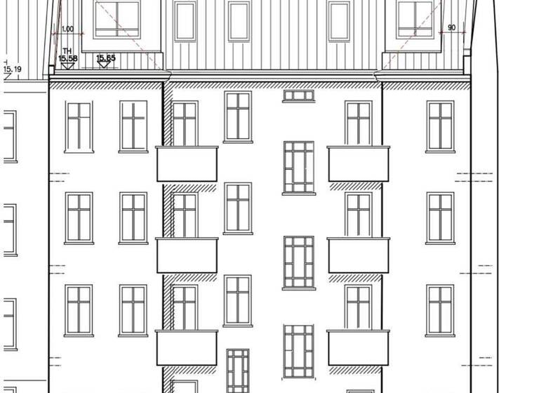 Wohnung zur Miete 1.350 € 2 Zimmer 65 m² 3. Geschoss frei ab sofort Wollankstrasse 3 Pankow Berlin 13187