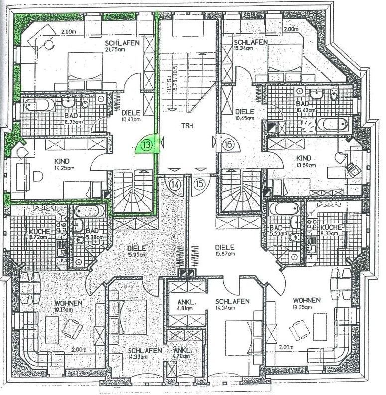 Wohnung zum Kauf 285.000 € 3 Zimmer 98 m²<br/>Wohnfläche 3.<br/>Geschoss Striesen-Ost (Pohlandstr.) Dresden 01309