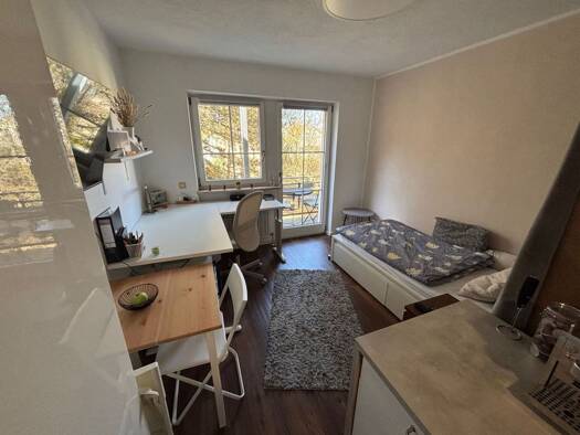Studio zur Miete 550 € 1 Zimmer 19 m² Geschoss 2/7 frei ab 10.09.2026 Universitätsstraße 114 Kumpfmühl-Ziegetsdorf-Neuprüll Regensburg 93053