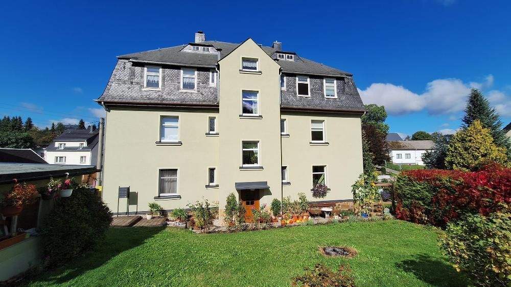 Immobilie in Gelenau/Erzgebirge - !Mehrfamilienhaus mit Ladenfläche in 09423 Gelenau - für Eigennutzer oder Anleger! - Bild 1