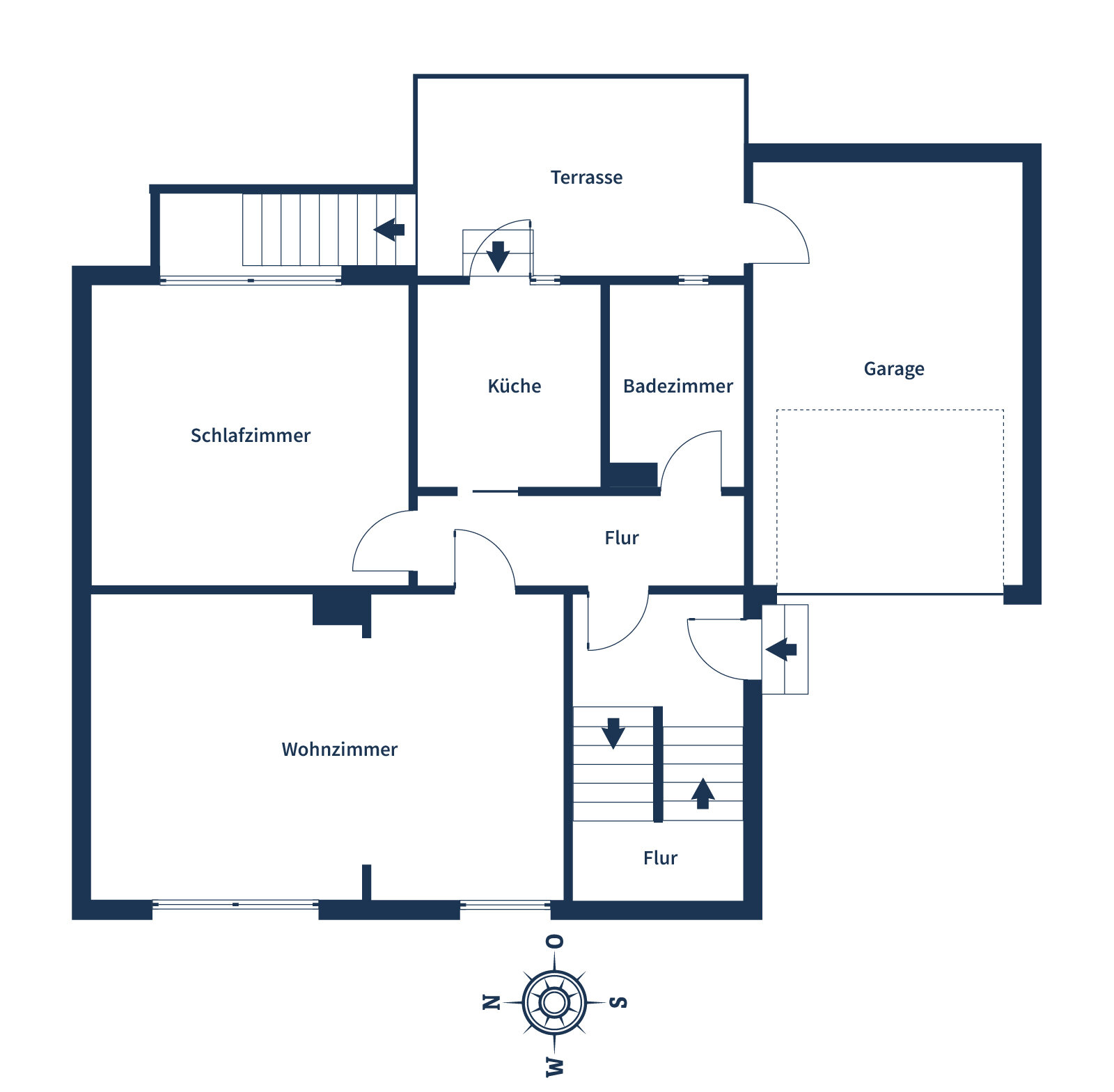 Doppelhaushälfte zum Kauf 360.000 € 6 Zimmer 154 m²<br/>Wohnfläche 230 m²<br/>Grundstück Hattingen - Mitte Hattingen 45525