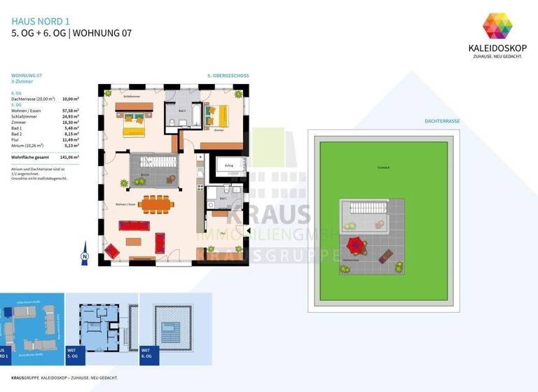 Maisonette zum Kauf provisionsfrei 1.049.000 € 3 Zimmer 141,1 m² 5. Geschoss Rohrbach Heidelberg 69126
