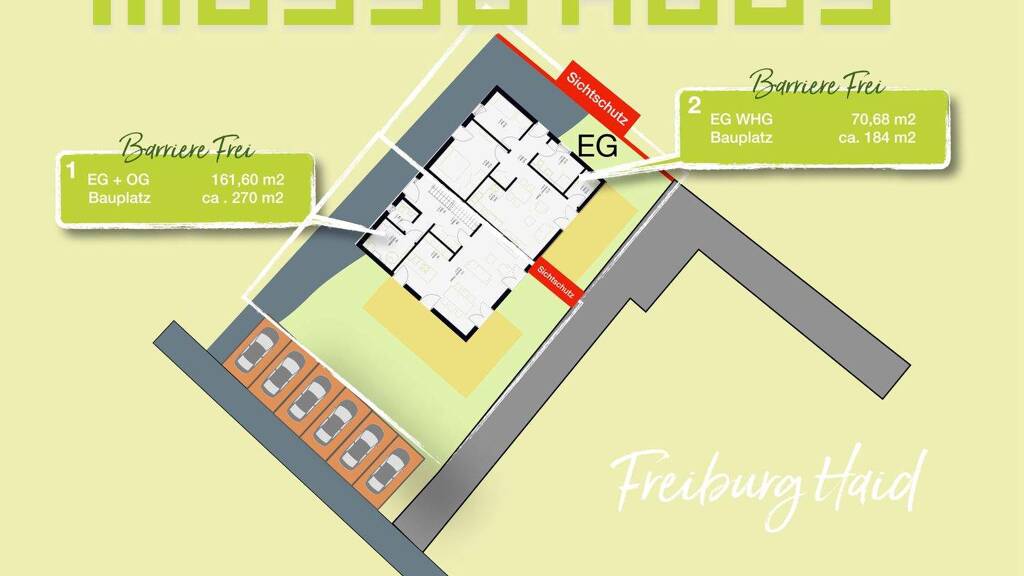 Wohnung zum Kauf - Erstbezug provisionsfrei 429.000 € 3 Zimmer 70,7 m² frei ab 01.05.2026 Haslach Freiburg im Breisgau 79115