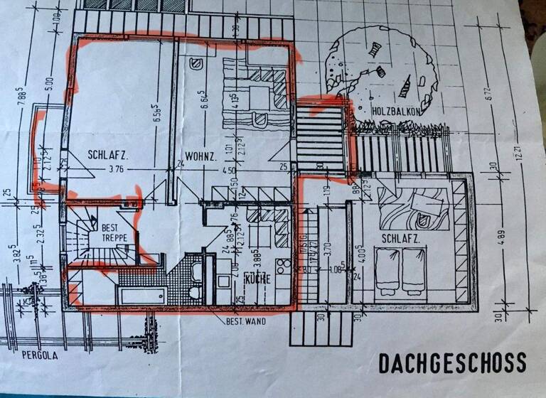 Wohnung zur Miete 850 € 2 Zimmer 72 m² 1. Geschoss frei ab sofort Hermann - Löns - Straße 21 Schierstein Wiesbaden 65201