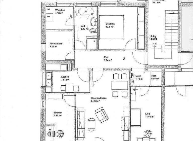 Wohnung zum Kauf 298.000 € 4 Zimmer 91,5 m² 1. Geschoss Steinhagen 33803