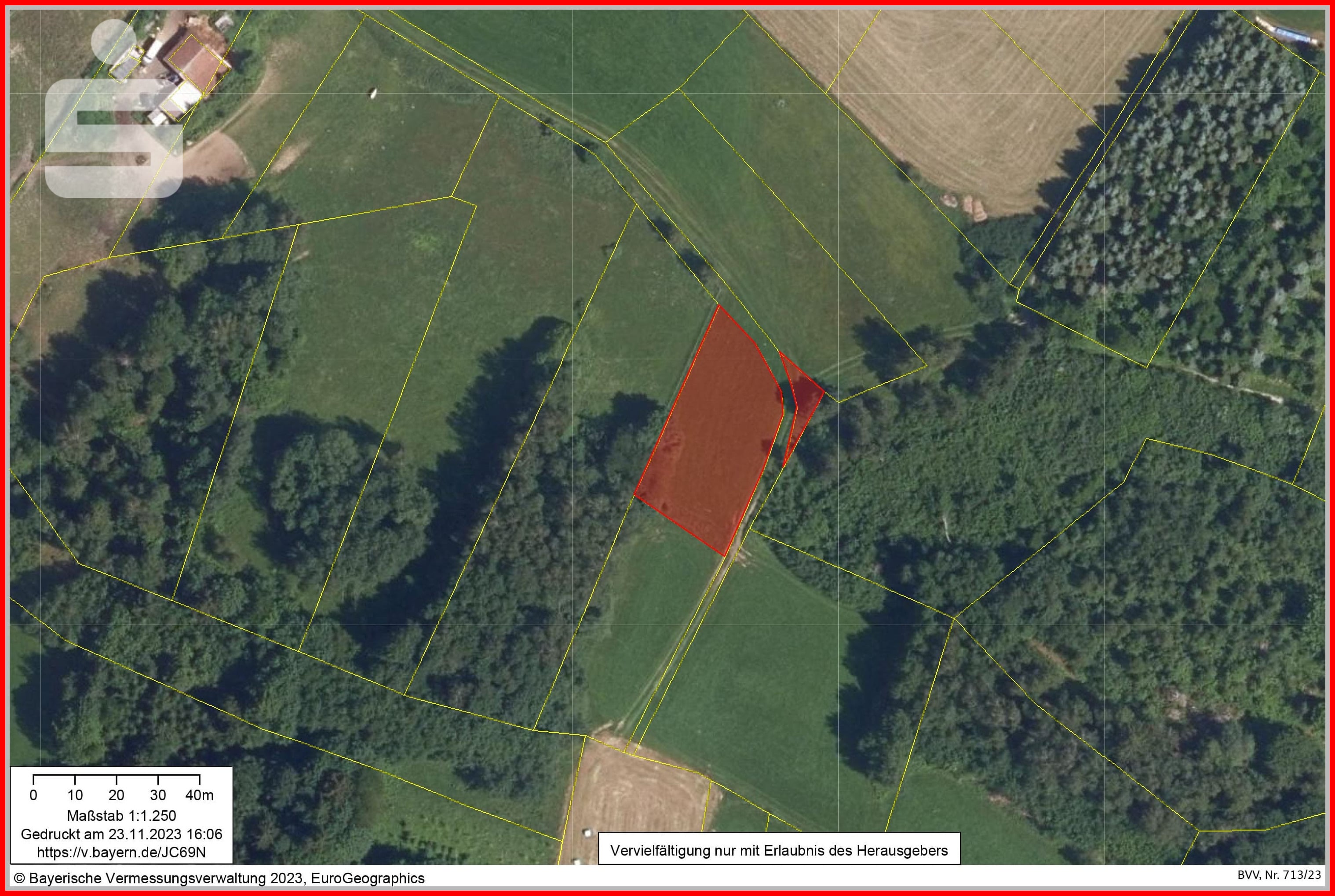 Land-/Forstwirtschaft zum Kauf 9.500 € 1.230 m²<br/>Grundstück Zwiesel Zwiesel 94227