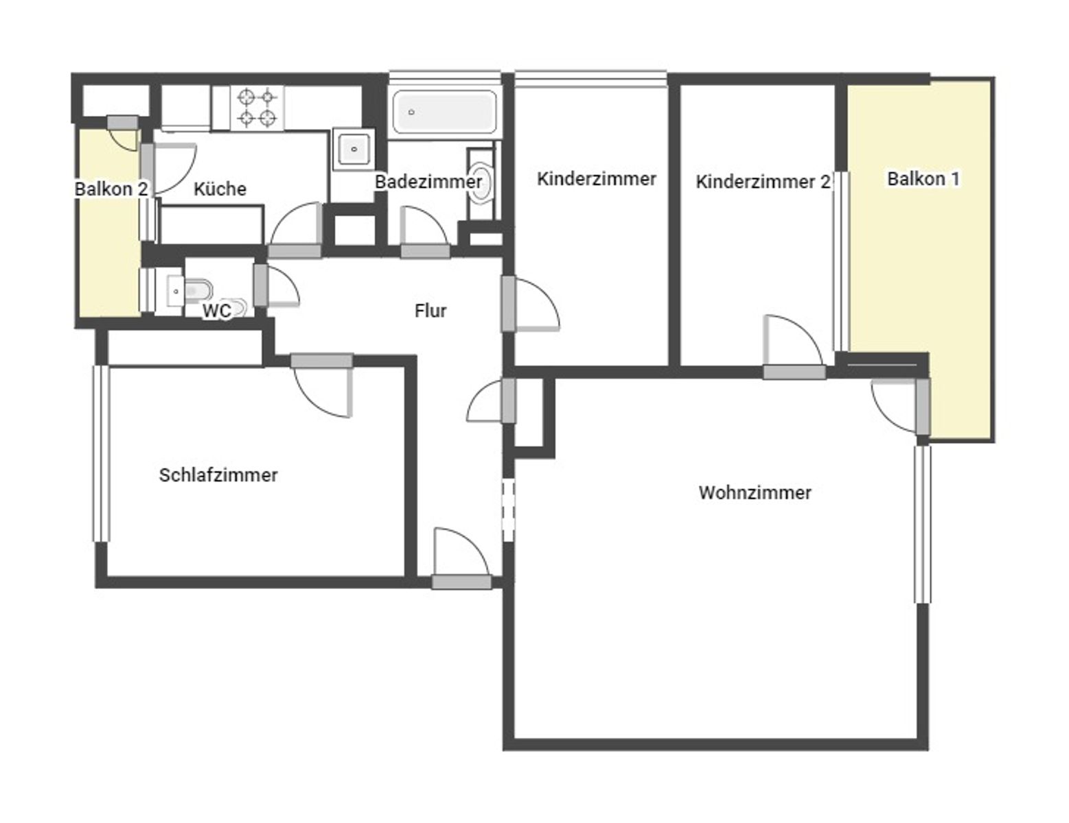 Immobilie zum Kauf als Kapitalanlage geeignet 395.000 € 4 Zimmer 83 m²<br/>Fläche Rosenberg Stuttgart 70176