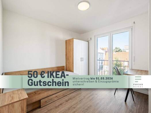 Studio zur Miete 450 € 1 Zimmer 18 m² 2. Geschoss frei ab 01.03.2026 Heinrich-Fuchs-Straße 100 Rohrbach Heidelberg 69126