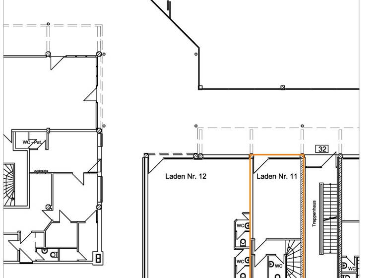 Laden zur Miete provisionsfrei 24,50 € 2 Zimmer 52,2 m² Verkaufsfläche teilbar ab 52,2 m² Rennbahnstraße 32 Horn Hamburg 22111