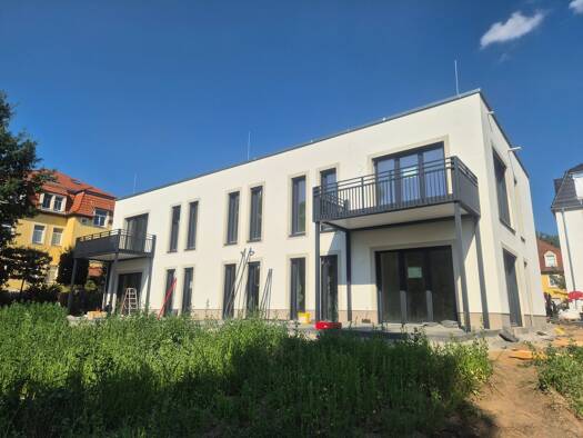 Terrassenwohnung zur Miete - Erstbezug 1.340 € 2 Zimmer 78,9 m² EG frei ab 01.10.2026 Mickten Ortsamtsbereich Pieschen 01139