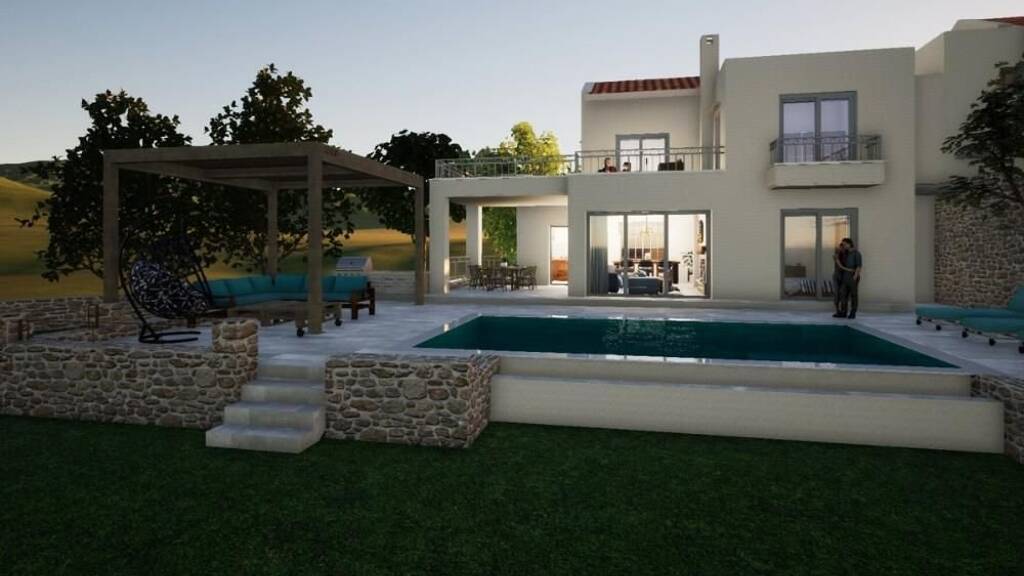 Haus zum Kauf 875.000 € 4 Zimmer 230 m² 950 m² Grundstück Kreta Gerani bei Rethymno 741 50