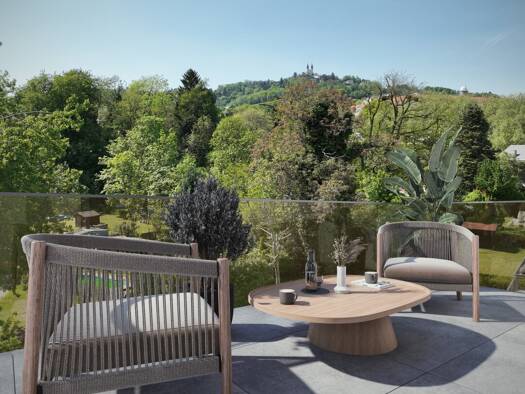 Penthouse zum Kauf - Erstbezug 769.200 € 2 Zimmer 84,8 m² 3. Geschoss Knabenseminarstraße 31 und 33 Urfahr Linz 4040