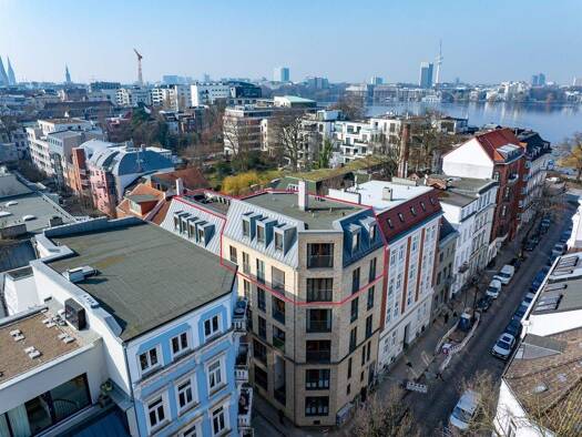 Penthouse zum Kauf 2.352.000 € 5 Zimmer 210 m² St. Georg Hamburg 20099