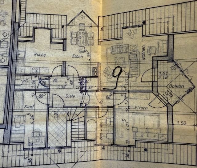 Wohnung zur Miete 640 € 3 Zimmer 87,5 m²<br/>Wohnfläche 2.<br/>Geschoss ab sofort<br/>Verfügbarkeit Neukirchen Neukirchen 34626