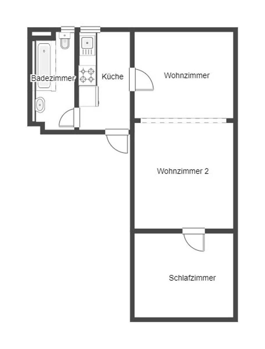 Immobilie zum Kauf als Kapitalanlage geeignet 119.500 € 2 Zimmer 52 m²<br/>Fläche Gütersloh Gütersloh 33332