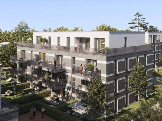 Terrassenwohnung zum Kauf provisionsfrei 495.000 € 2 Zimmer 82,7 m² Eschenweg 2 Baumberg Monheim am Rhein 40789