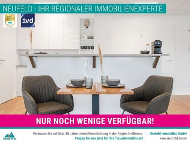 Wohnung zur Miete 849 € 1 Zimmer 41 m² frei ab 01.06.2025 Wartbergstraße 8/2 Heilbronn Heilbronn 74076