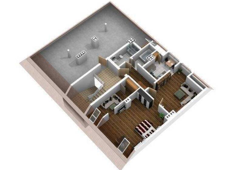 Wohnung zum Kauf 200.000 € 2,5 Zimmer 44 m² 4. Geschoss frei ab sofort Lohhof Hamm Hamburg 20535