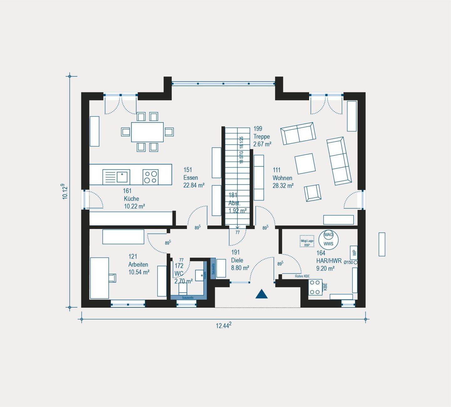 Immobilie in Fränkisch-Crumbach - Individuelles Einfamilienhaus in Fränkisch-Crumbach - Ihr Traumhaus nach Maß mit allkauf - Bild 1