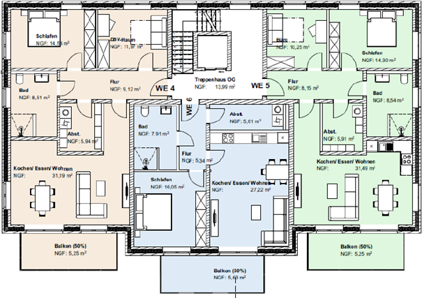 Wohnung zum Kauf als Kapitalanlage geeignet 339.000 € 3 Zimmer 84 m²<br/>Wohnfläche Glandorf Glandorf 49219