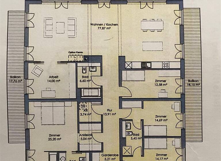 Wohnung zum Kauf 1.450.000 € 6 Zimmer 220 m² frei ab sofort Charlottenburg Berlin 14059