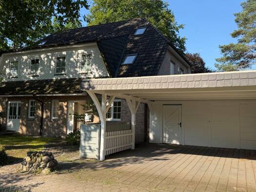 Doppelhaushälfte zur Miete 3.000 € 5 Zimmer 143,7 m² 460 m² Grundstück Op de Elg 40 Sasel Hamburg 22393