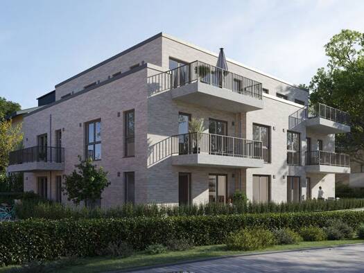 Terrassenwohnung zum Kauf - Neubau provisionsfrei 249.000 € 2 Zimmer 60,8 m² EG Beckersweide 6 Burgdamm Bremen 28717