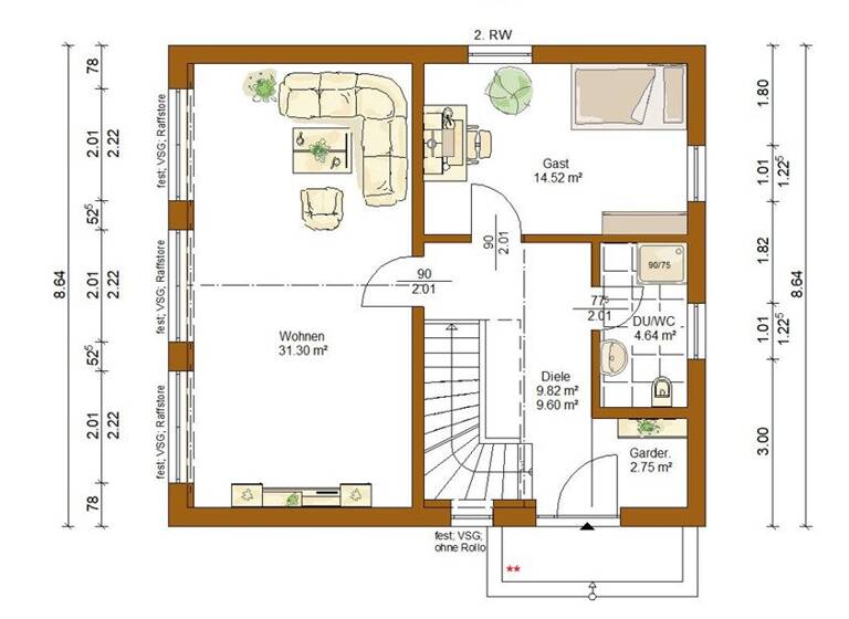 Einfamilienhaus zum Kauf 787.000 € 7 Zimmer 176 m² 400 m² Grundstück Hauingen Lörrach 79541