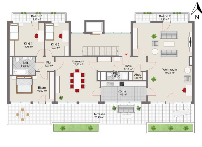 WG-Zimmer zum Kauf 925.000 € 5 Zimmer 171,6 m² 3. Geschoss Haar 85540