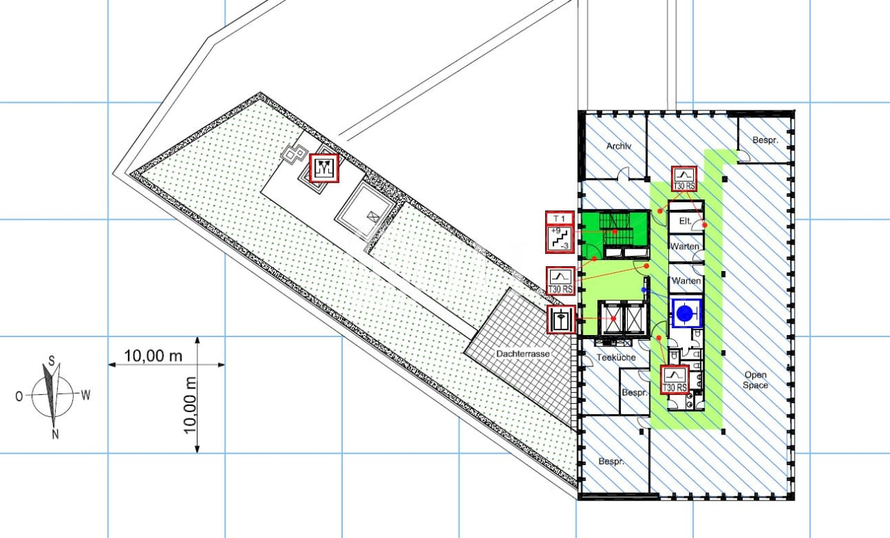 Bürofläche zur Miete provisionsfrei 17 € 2.689 m²<br/>Bürofläche Südstadt Hannover 30159