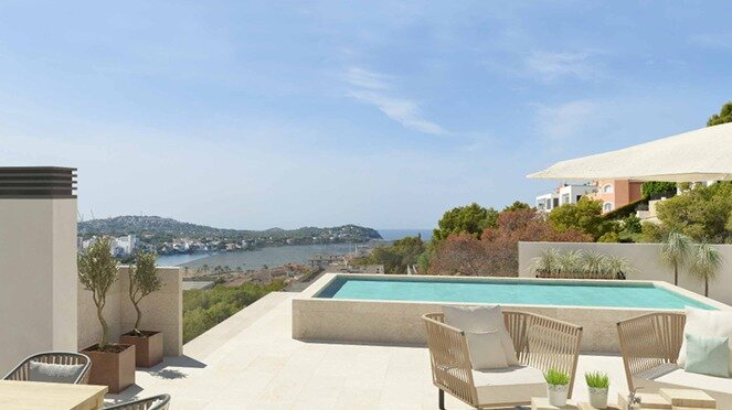 Penthouse zum Kauf 2.915.000 € 5 Zimmer 154,7 m²<br/>Wohnfläche 4.<br/>Geschoss Santa Ponsa 07183