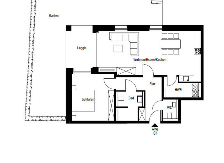 Wohnung zum Kauf - Erstbezug 361.150 € 2 Zimmer 85,7 m² EG Gronau 48599