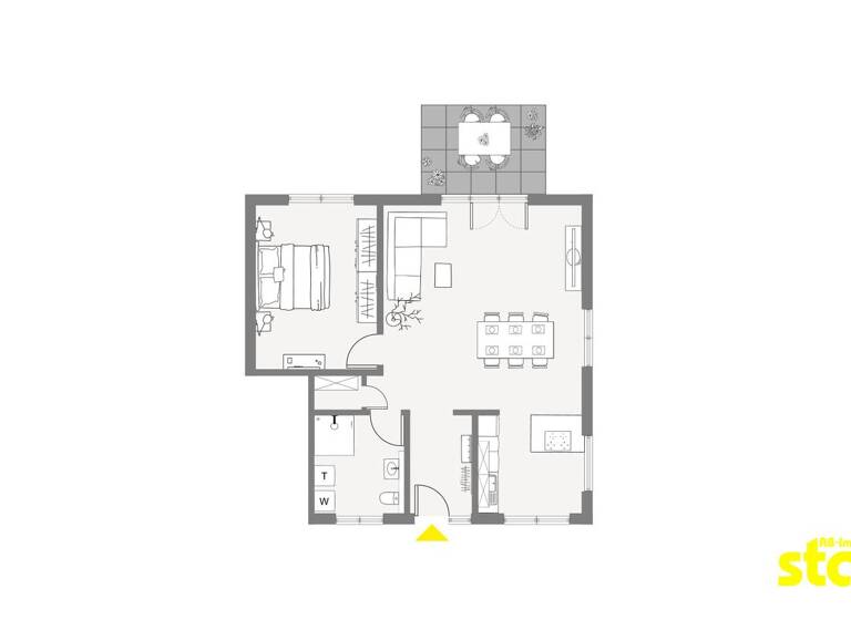 Wohnung zur Miete 990 € 2 Zimmer 75 m² EG frei ab 01.06.2026 Gailbach Aschaffenburg 63743