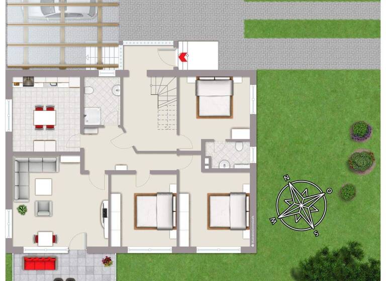 Mehrfamilienhaus zum Kauf 795.000 € 9 Zimmer 203 m² 1.038 m² Grundstück Stine-Andresen-Weg 10 Wyk 25938